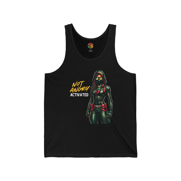 Street Justice Vigilante | Adult Unisex Jersey Tank | Summer Crime Fighter Fashion Street Justice Vigilante | Adult Unisex Jersey Tank | Summer Crime Fighter Fashion