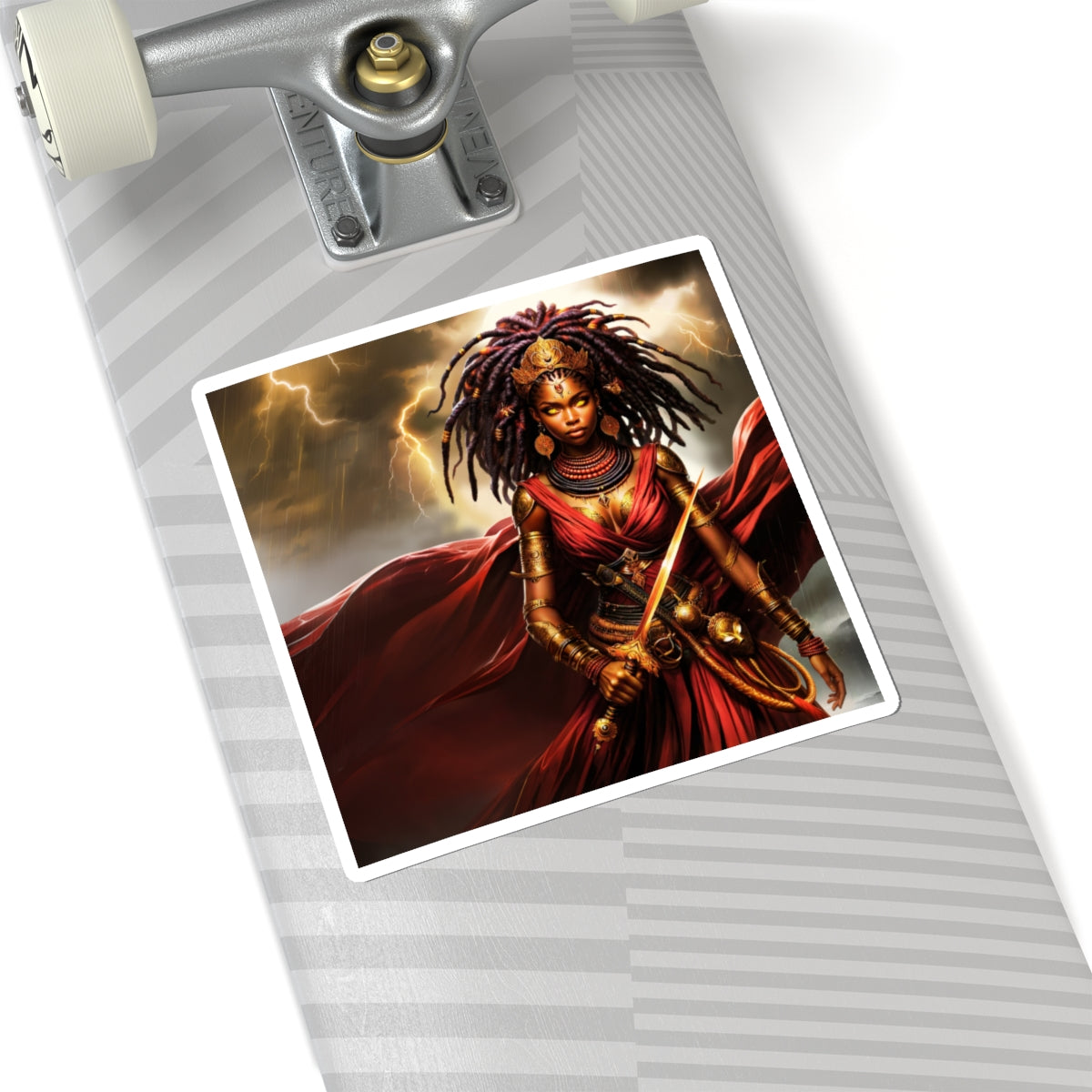 OYA IN TRADITIONAL COLORS | Kiss-Cut Stickers | SENTINEL SUPERHERO VIGILANTE COLLECTION