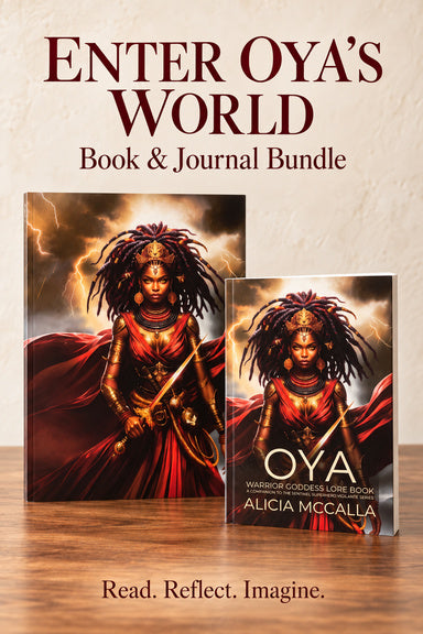 Oya Storm Goddess Book & Journal Bundle Oya Storm Goddess Book & Journal Bundle