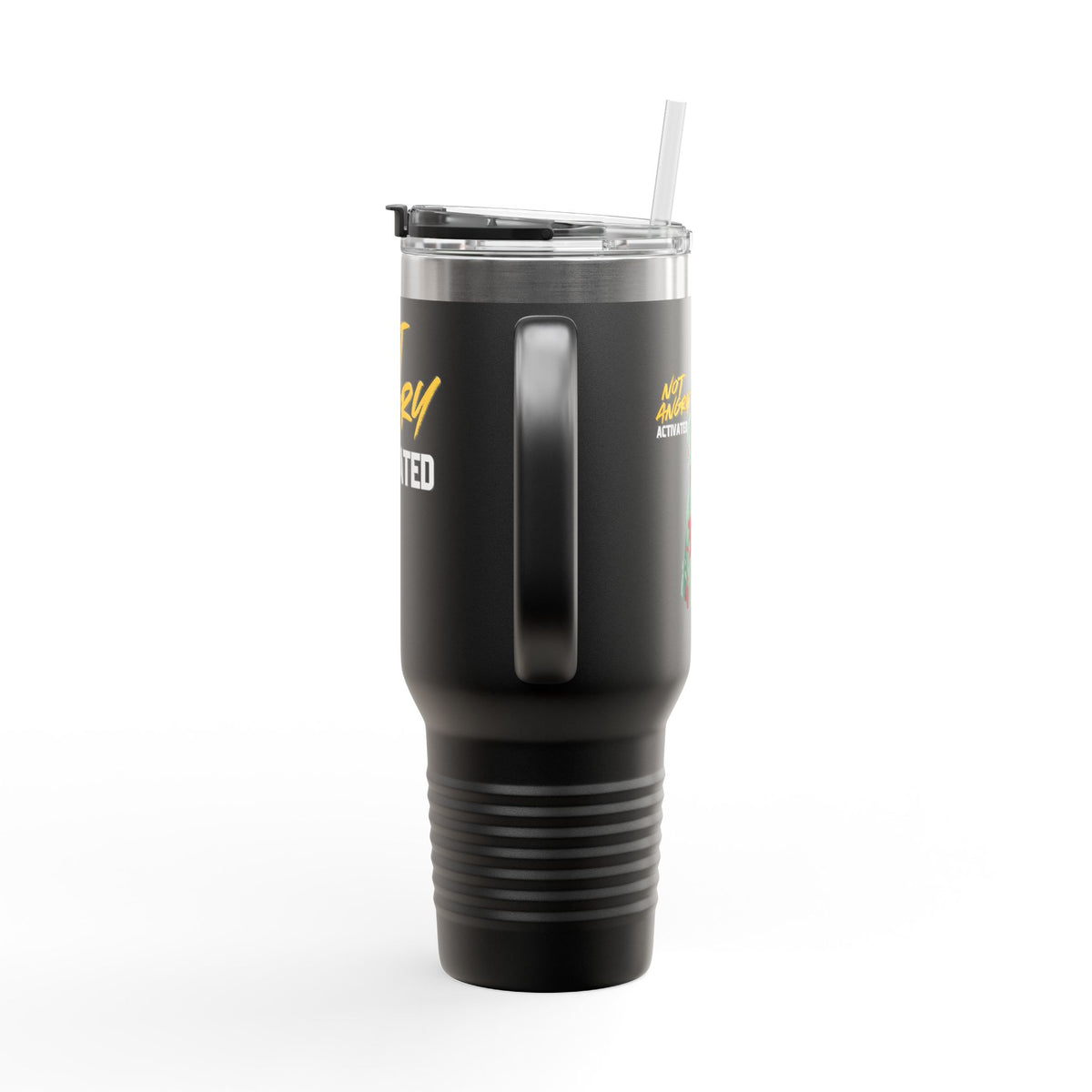 Not Angry. Activated. | 40oz Insulated Tumbler | Female Women Vigilante Collection