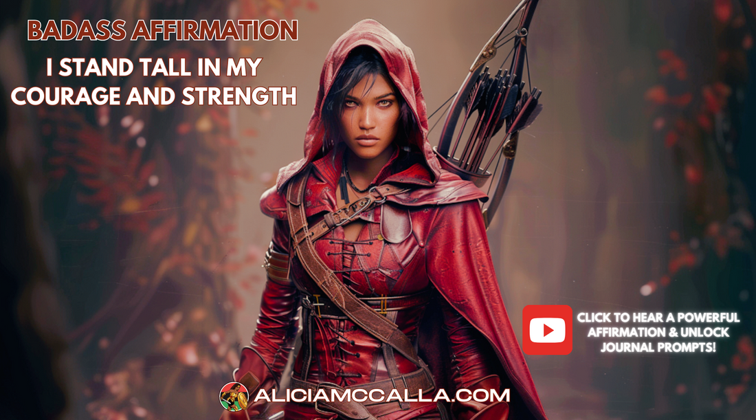Red Riding Hood Fractured Fairytale featuring a Brown Skinned Woman
