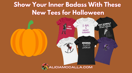 Badass Tees for Black Women who love superheroes  on Alicia McCalla's Shopify Store 