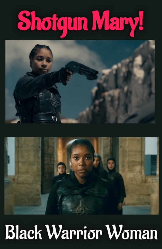 Netflix Warrior Nun: Shotgun Mary, a Black Woman Warrior