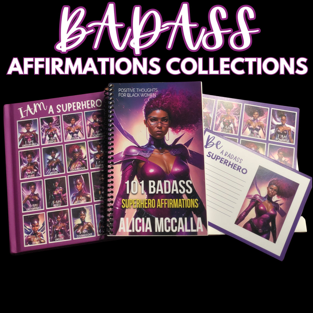 Collection items to support the Affirmations Practice