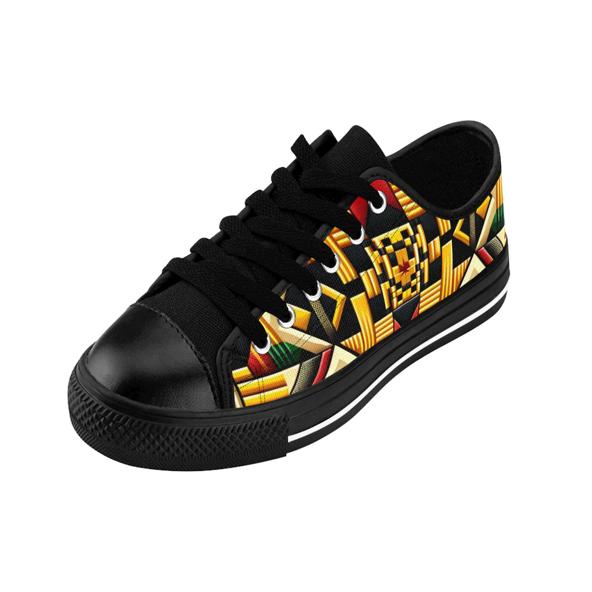 AFROFUTURISTIC KENTE SUPERHERO | Women's Sneakers | BLACK HISTORY 365 COLLECTION