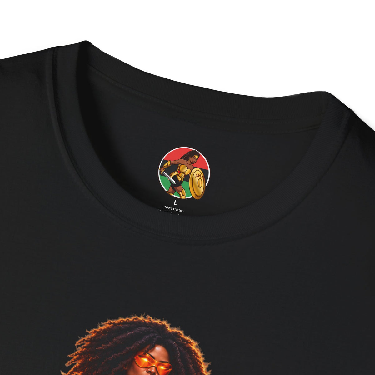 Tia Jackson The Sentinel | Black Woman Superhero Unisex T-Shirt