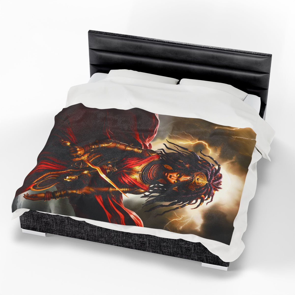 OYA WARRIOR GODDESS | Velveteen Reading Blanket