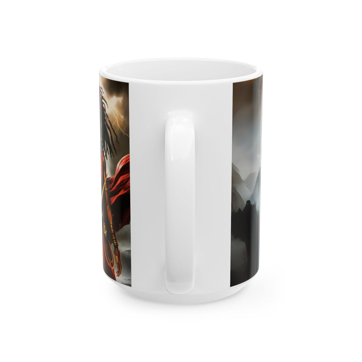 OYA IN TRADITIONAL COLORS  | Ceramic Mug, (11oz, 15oz) | SENTINEL SUPERHERO VIGILANTE COLLECTION