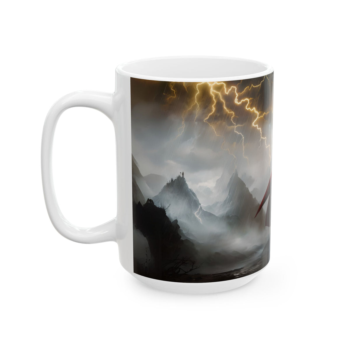 OYA IN TRADITIONAL COLORS  | Ceramic Mug, (11oz, 15oz) | SENTINEL SUPERHERO VIGILANTE COLLECTION