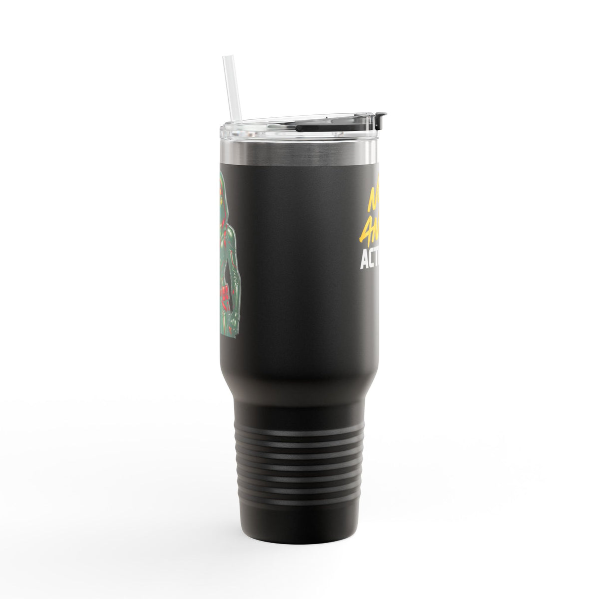 Not Angry. Activated. | 40oz Insulated Tumbler | Female Women Vigilante Collection
