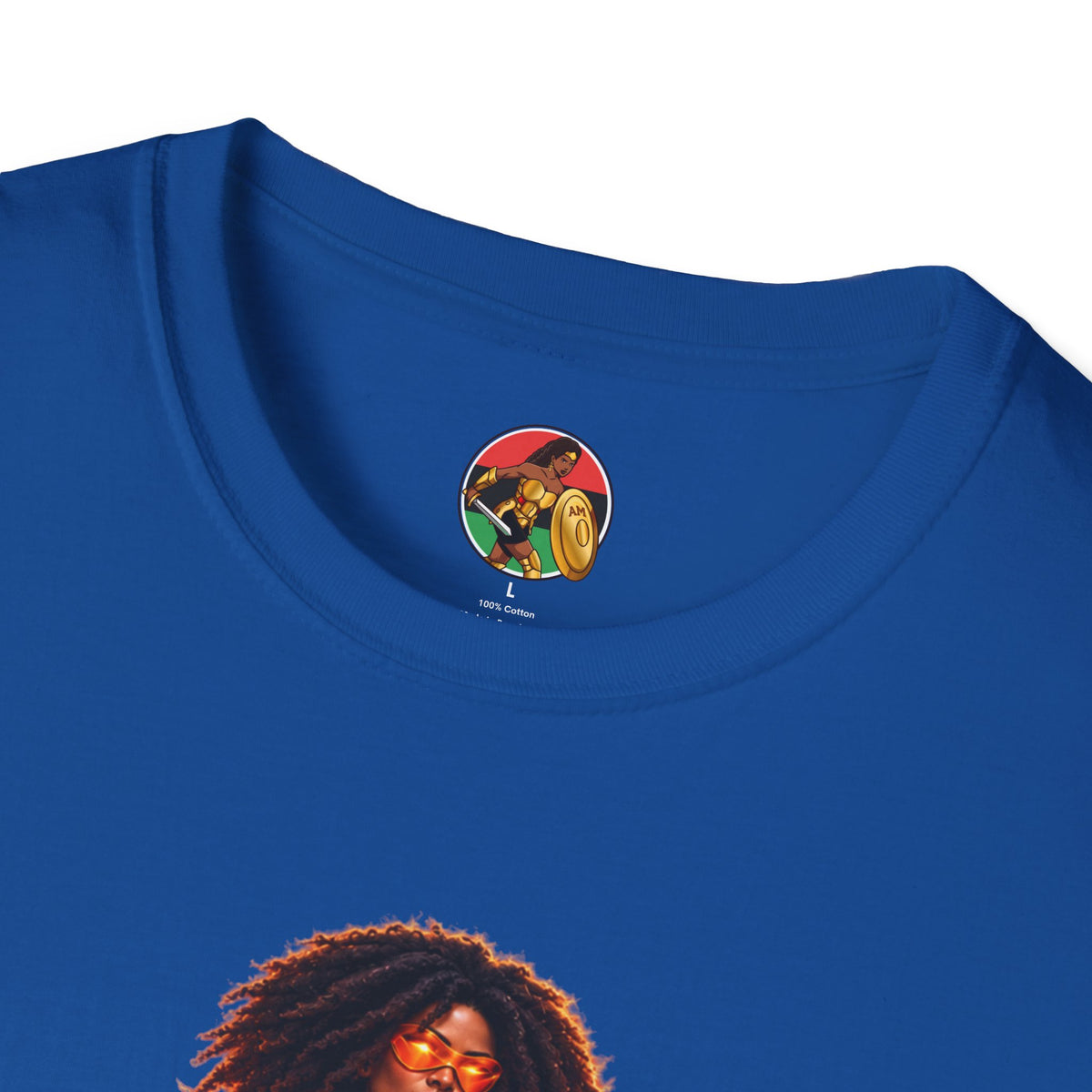 Tia Jackson The Sentinel | Black Woman Superhero Unisex T-Shirt