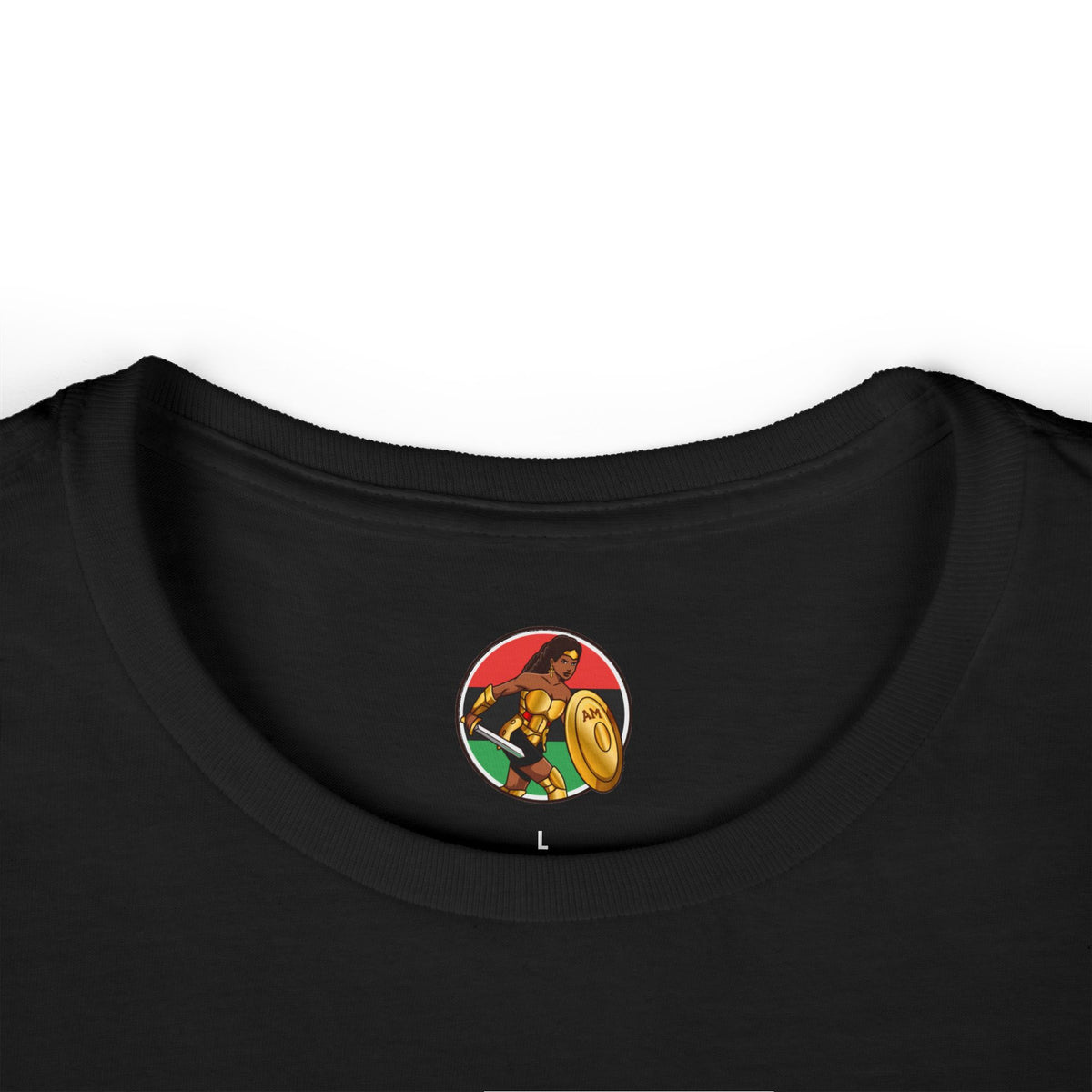 Tia Jackson The Sentinel Women’s Graphic Tee | Black Woman Superhero