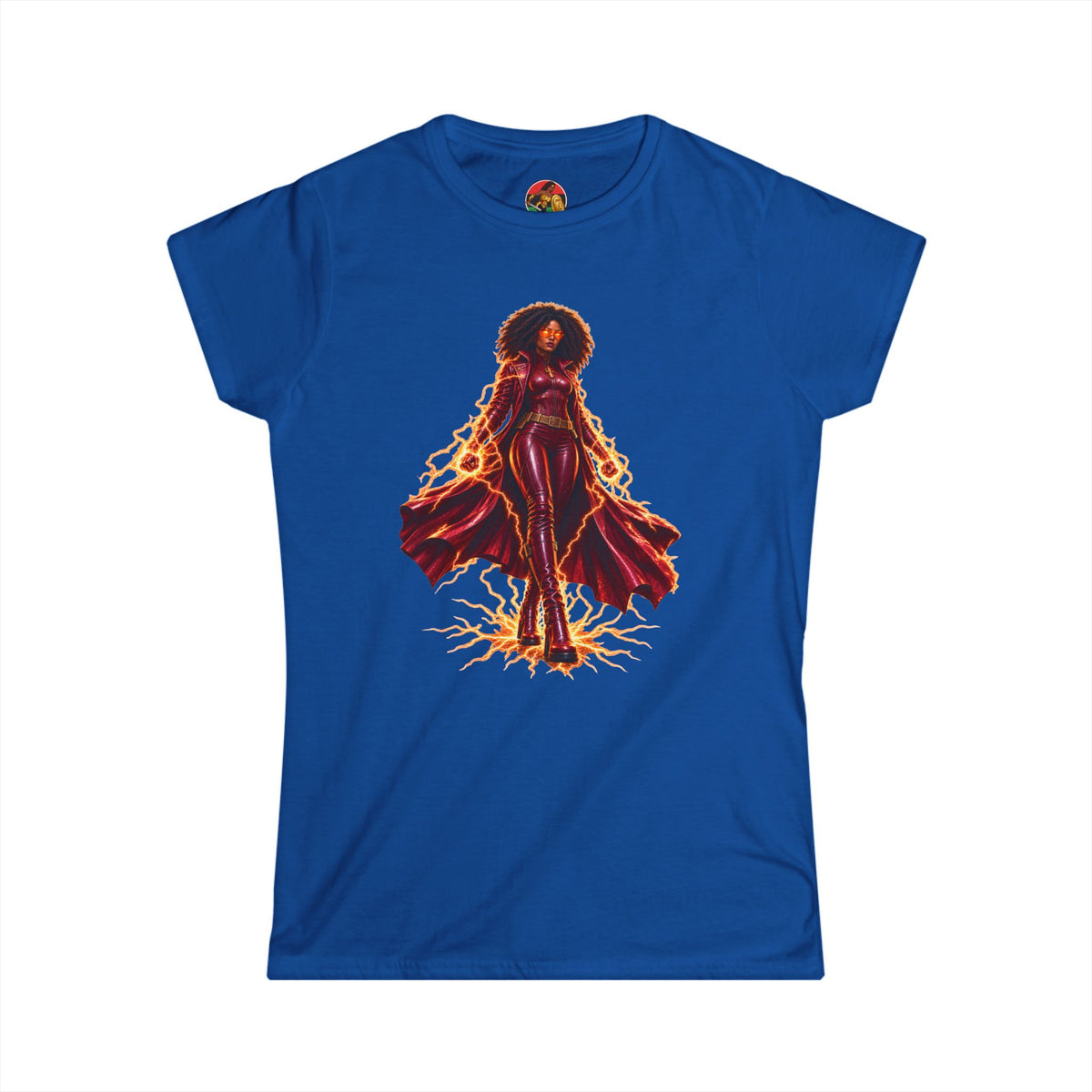 Tia Jackson The Sentinel Women’s Graphic Tee | Black Woman Superhero