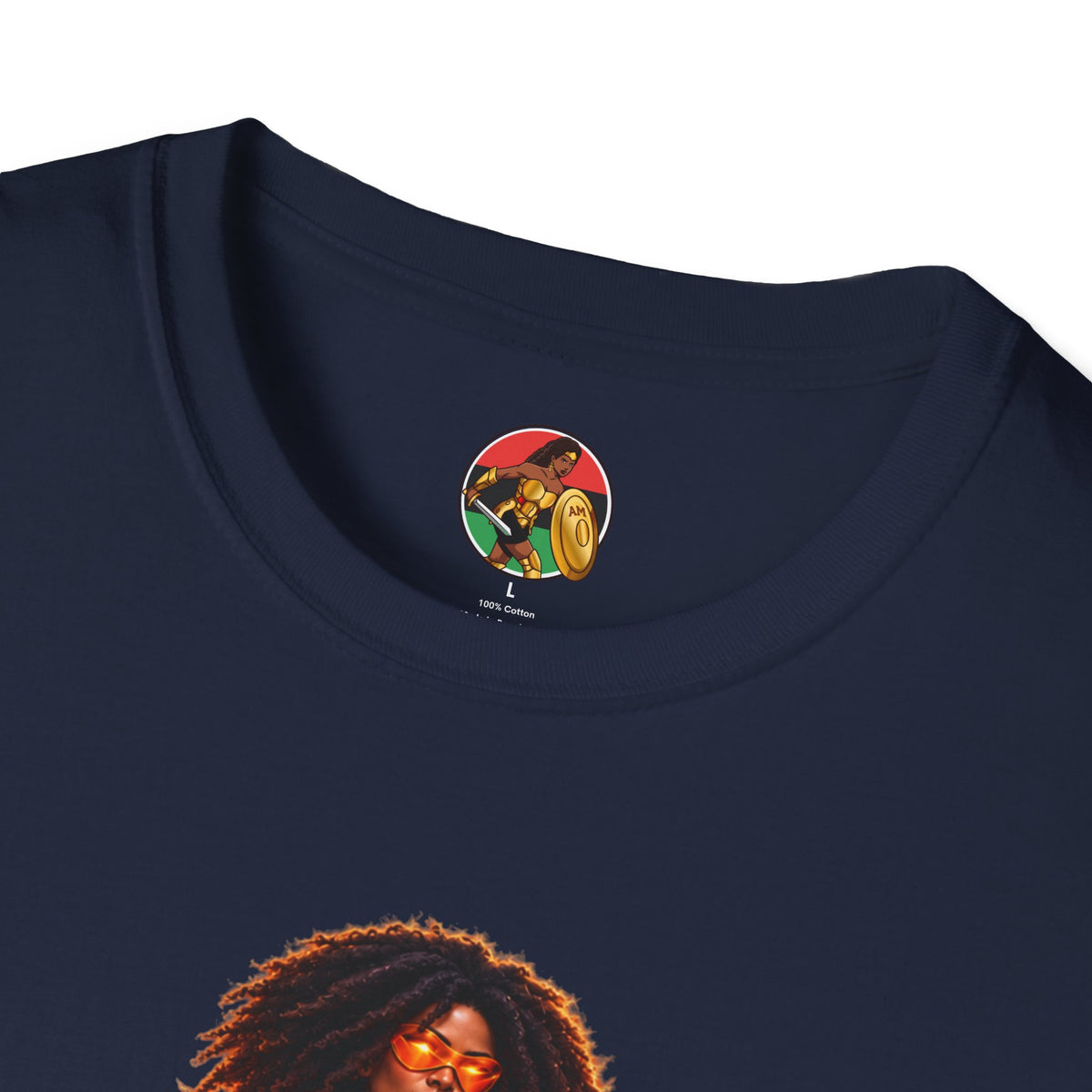 Tia Jackson The Sentinel | Black Woman Superhero Unisex T-Shirt