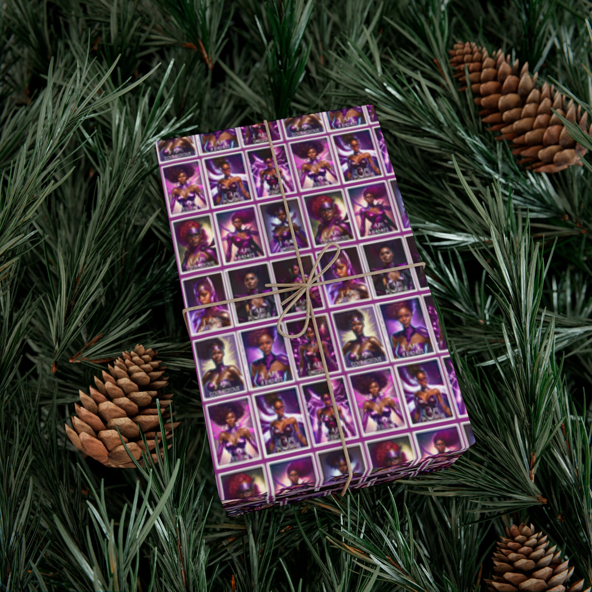 I AM A SUPERHERO | Gift Wrap Paper | Bookish Empowerment Edition