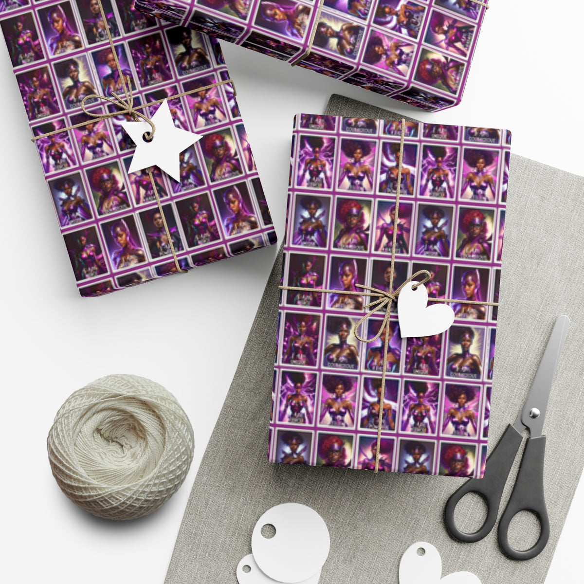 I AM A SUPERHERO | Gift Wrap Paper | Bookish Empowerment Edition