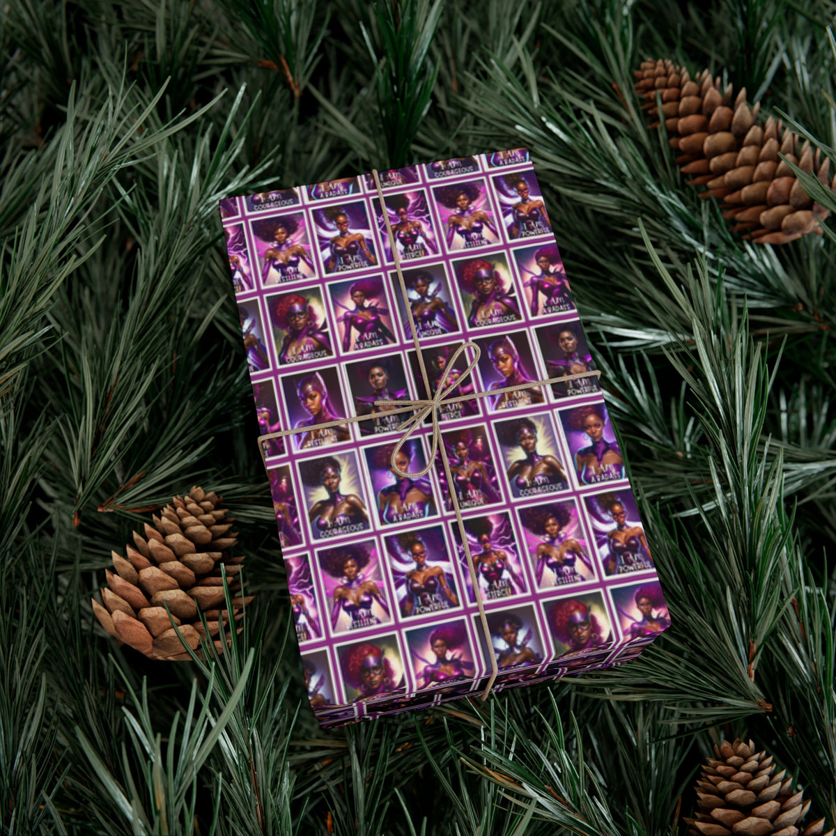 I AM A SUPERHERO | Gift Wrap Paper | Bookish Empowerment Edition