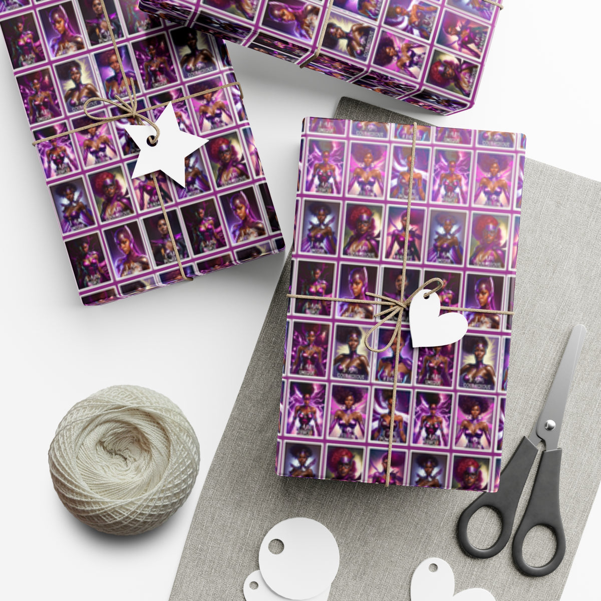 I AM A SUPERHERO | Gift Wrap Paper | Bookish Empowerment Edition